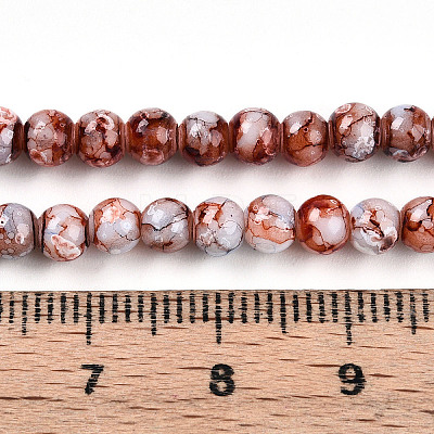 Baking Paint Glass Beads X1-DGLA-N003-4mm-A03-1