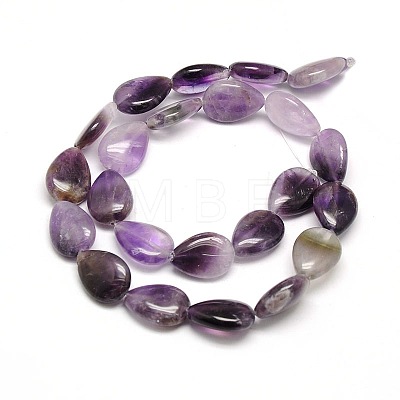 Mixed Style Natural Teardrop Gemstone Beads Strands G-L242-M-1