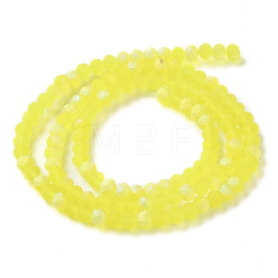 Transparent Glass Beads Strands LS-EGLA-A044-T3mm-MB29-1