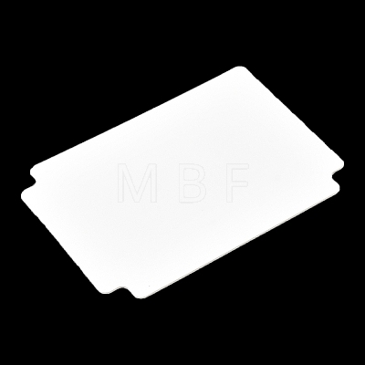 40Pcs Rectangle PP Playing Board Game Card Separator DIY-XCP0003-90A-1