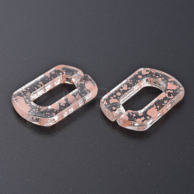 Transparent Acrylic Linking Rings OACR-N009-017A-02-1