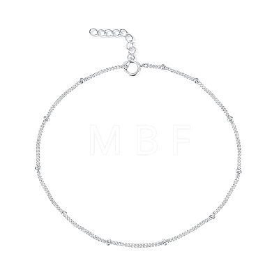 Exquisite Design S925 Sterling Silver Satellite Chain Bracelets for Women DF0841-2-1