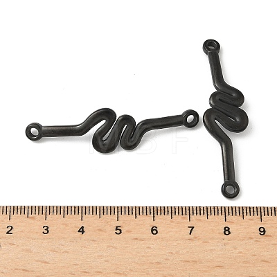 304 Stainless Steel Connector Charms STAS-Q362-07A-B-1