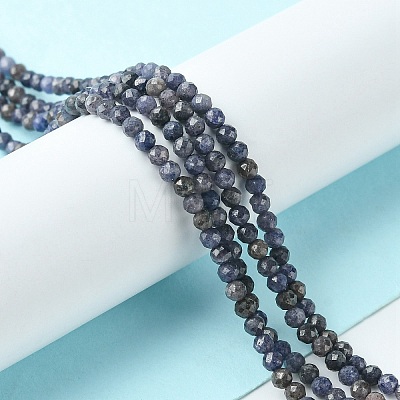Natural Sapphire Beads Strands LS-G-G204-A02-3.5mm-1