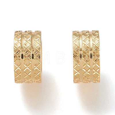 Brass European Style Beads OPDL-H100-01G-1