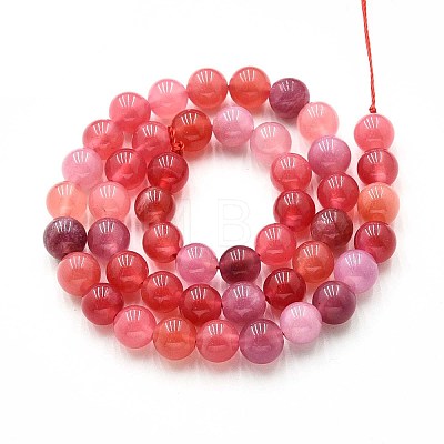 Natural Quartz Beads Strands G-N355-8mm-24-1