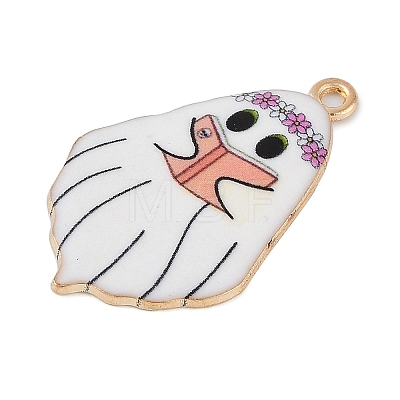 Halloween Alloy Enamel Pendants ENAM-C023-01KCG-02-1