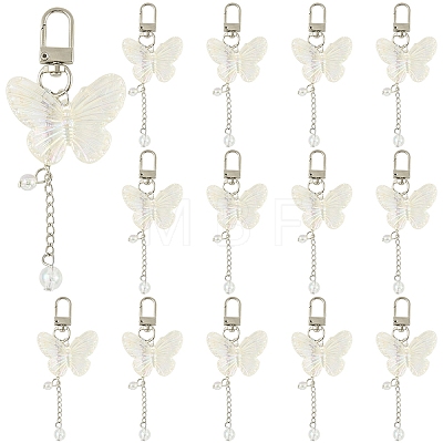 20Pcs Acrylic Pendant Decorations HJEW-YW00252-03-1
