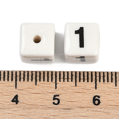 Handmade Porcelain Beads X1-PORC-R003-07-01-1
