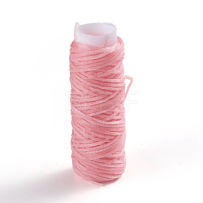 Waxed Polyester Cord YC-WH0007-03B-01-1