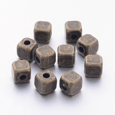 Tibetan Style Alloy Spacer Beads K0NP1071-1