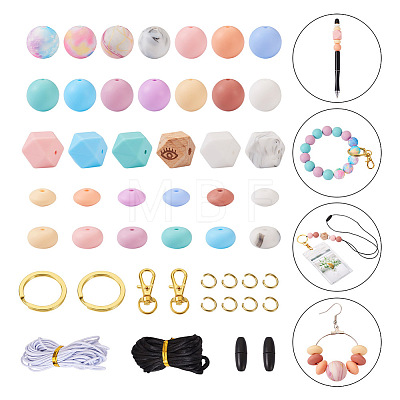 DIY Keychain Wristlet Making Kit DIY-TA0004-39-1