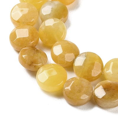 Natural Topaz Jade Beads Strands G-K357-B05-01-1