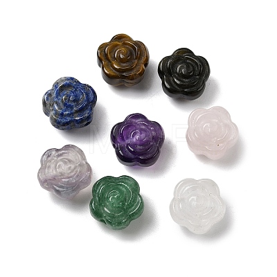 Natural Mixed Gemstone Beads G-L636-C-01-1