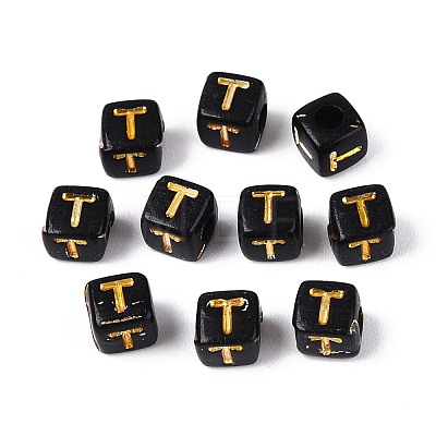 Opaque Acrylic Beads SACR-T035-20T-1
