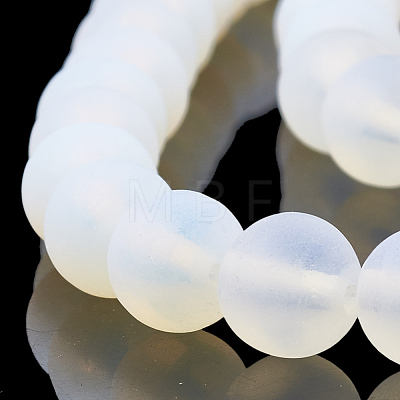 Opalite Beads Strands X-G-T106-338-1