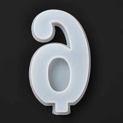 Number DIY Candle Silicone Molds Making DIY-F065-14F-1