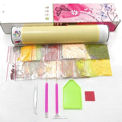 Cat DIY Diamond Painting Kit PW-WGD4B59-01-1