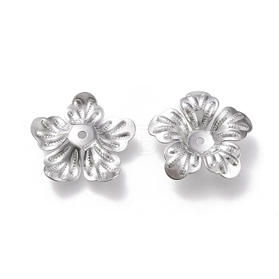 Non-Tarnish 304 Stainless Steel Bead Caps LS-STAS-K194-10P-1