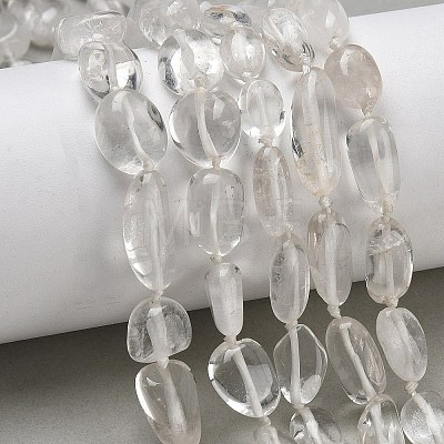Natural Quartz Crystal Beads Strands G-L650-D02-02-1