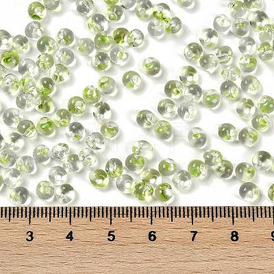 6/0 Spray Paint Fringe Glass Seed Beads X1-SEED-H003-11N-1