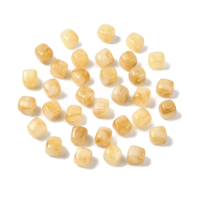 Opaque Acrylic Beads OACR-D320-01R-1