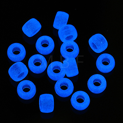 Transparent & Luminous Plastic Beads KY-T025-01-H04-1