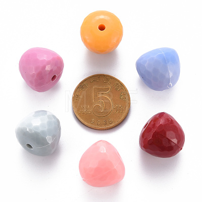 Opaque Acrylic Beads MACR-S373-10A-1