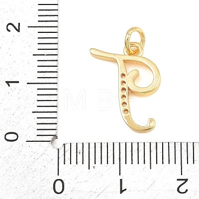 Brass Micro Pave Clear Cubic Zirconia Pendants CU-CBA7939-01J-G-1