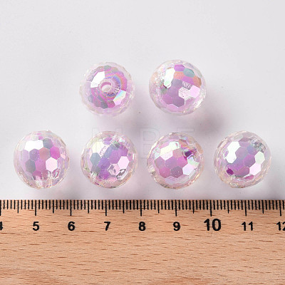 Transparent Acrylic Beads TACR-S152-14B-A03-1