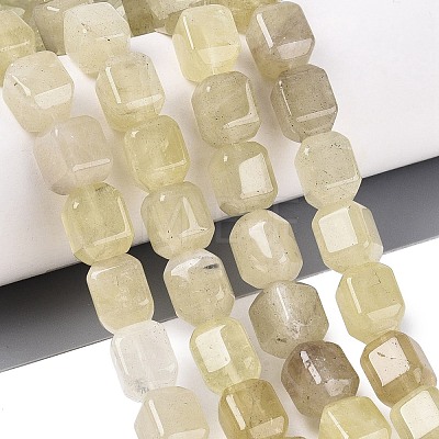 Heated Natural Lemon Quartz Beads Strands G-Q608-10L-1