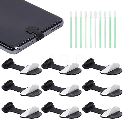 10Pcs Silicone Mobile Anti-Dust Plugs DIY-SC0033-83A-1