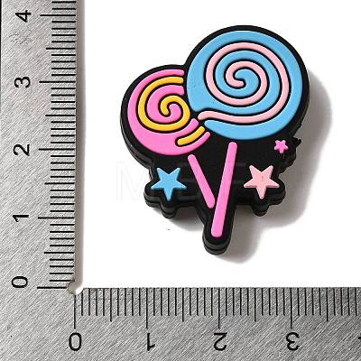 Birthday Theme Silicone Beads SIL-S006-03E-1