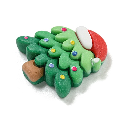 Christmas Opaque Resin Decoden Cabochons LS-RESI-U006-03D-1