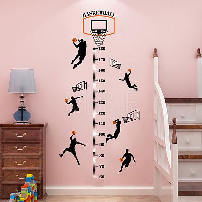 PVC Height Growth Chart Wall Sticker DIY-WH0232-020-1