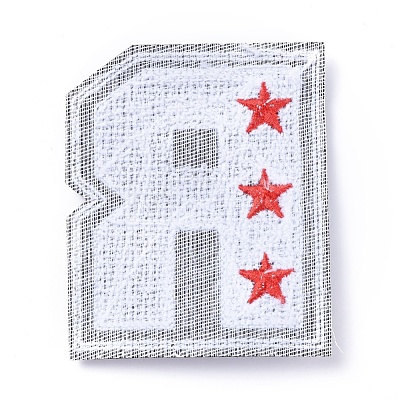 Computerized Embroidery Cloth Sew On Patches DIY-D031-E07-1