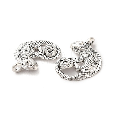 Tibetan Style Alloy Pendants TIBE-B001-21AS-1
