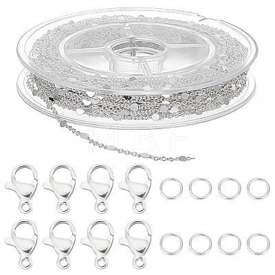 DIY Chain Bracelet Necklace Making Kit DIY-BBC0001-31-1