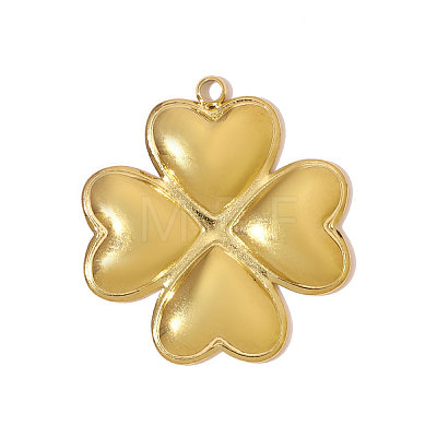 304 Stainless Steel Pendants STAS-OY007-83G-1