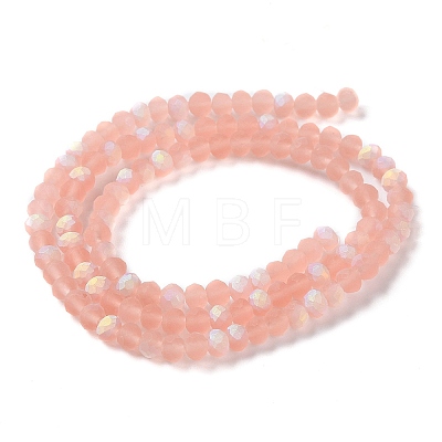 Transparent Glass Beads Strands EGLA-A044-T2mm-MB21-1