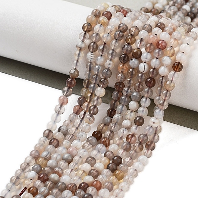 Natural Botswana Agate Beads Strands X-G-G143-A02-01-1