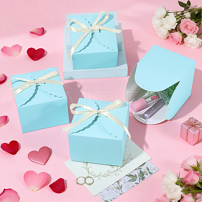 20Pcs Square Paper Gift Boxes CON-PH0003-51B-1