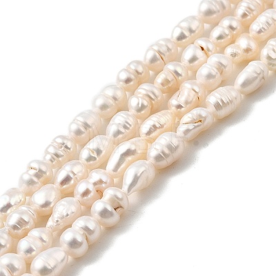 Natural Cultured Freshwater Pearl Beads Strands PEAR-I007-01M-01A-1