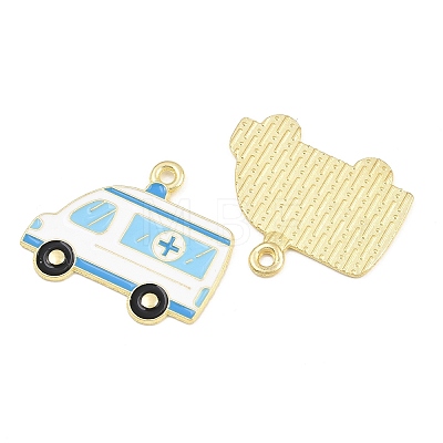 Medical Theme Alloy Enamel Pendants AL-CBA2919-03G-03A-1