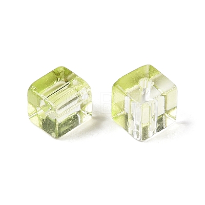 Baking Paint Transparent Glass Beads X1-DGLA-N005-01A-06-1