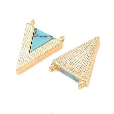 Natural Turquoise Pendants KK-CBA866A-14G-1
