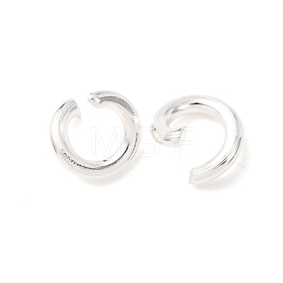 Brass Open Jump Rings KK-G604-08S-10-1
