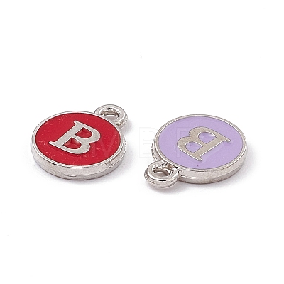 Alloy Enamel Charms ENAM-C007-07P-1