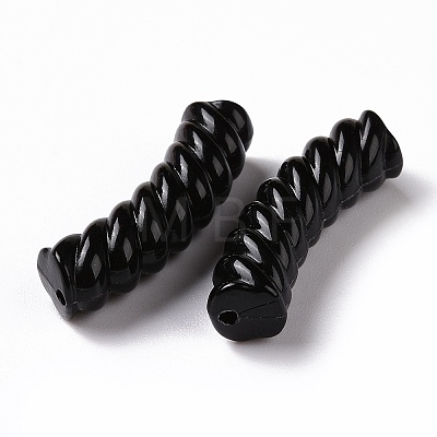 Opaque Acrylic Beads X-OACR-A016-03F-1
