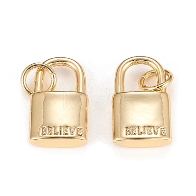 Brass Charms LS-KK-Q765-02G-1